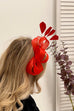 Sylvie Bow Loop Hair Fascinator