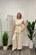 Calista Sunray Pleated Co-Ord