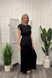Calista Sunray Pleated Co-Ord