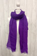 Sarina Frayed Hem Crinkle Scarf