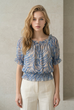 Iris Zebra Print Top