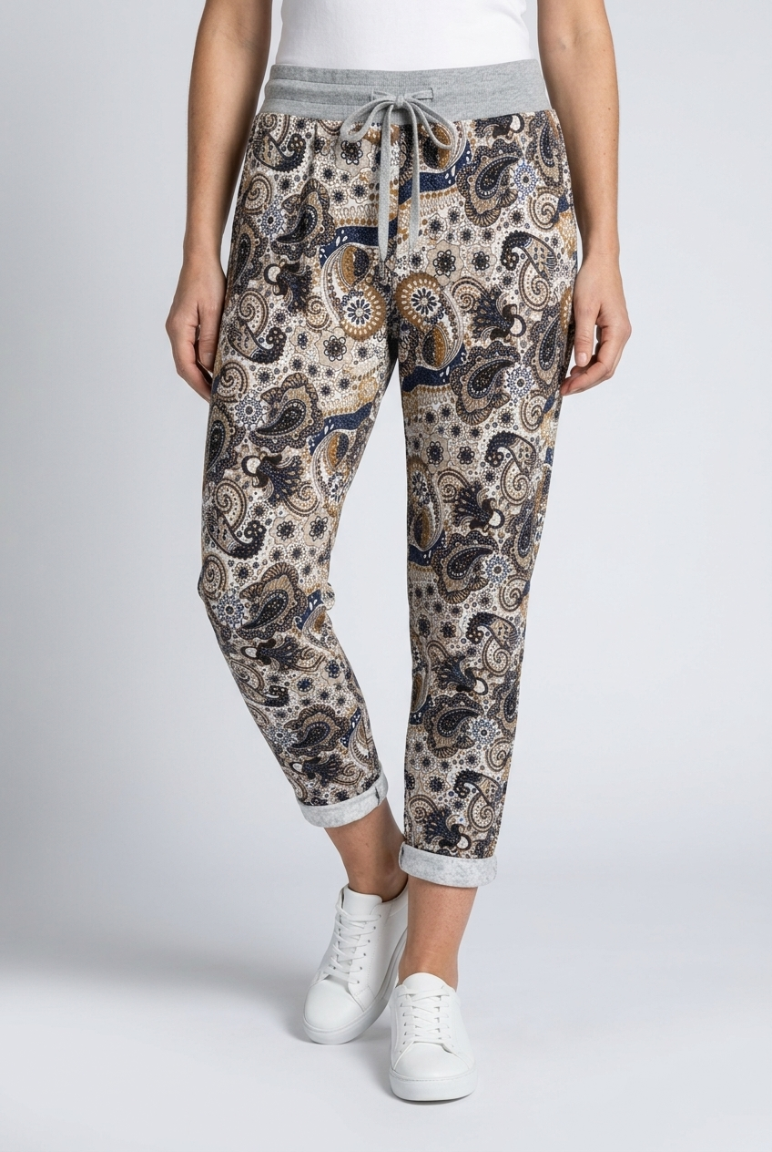 Harriet Paisley Print Joggers