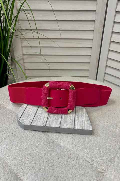 Geri Rope Detail Elasticated Belt