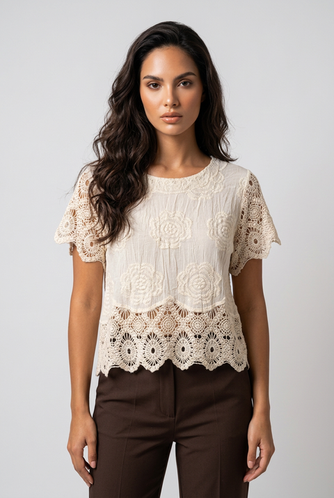 Tula Boho Crochet Top