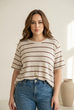 Mae Stripe Swing Tee