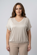 Nia Satin Front Top