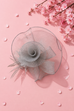 Alessia Flower Feather Fascinator