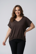 Nia Satin Front Top