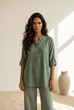 Zara Embroidered Shirt Top