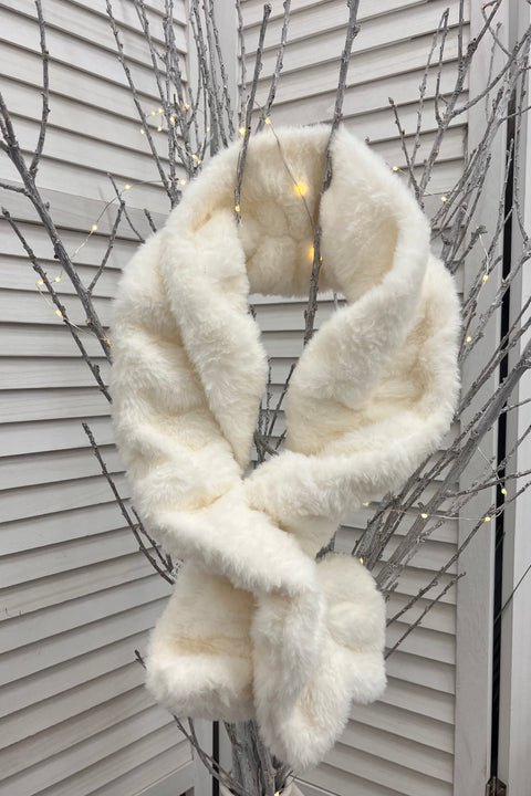 Layla Faux Fur Loop Scarf