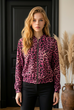 Bowie Leopard Print Bomber Jacket