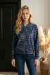 Bowie Leopard Print Bomber Jacket