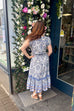 Bryony Paisley Flower Midi Dress