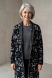 Davina Abstract Coatigan