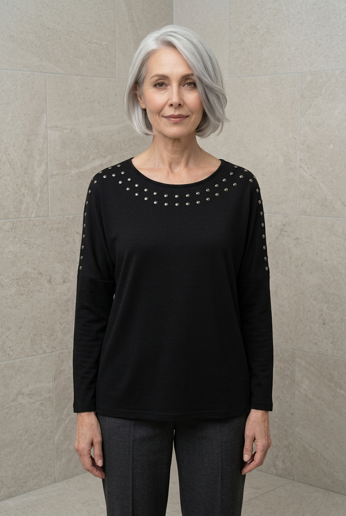 Catriona Stud Detail Top