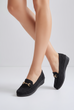 Amanda Suedette Wedge Loafers