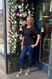 Jura Shirred Peplum Top