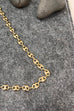 Maya Coffee Bean Chain 70cm Necklace