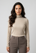 Annalise Ruffle Neck Fine Polo