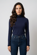 Annalise Ruffle Neck Fine Polo