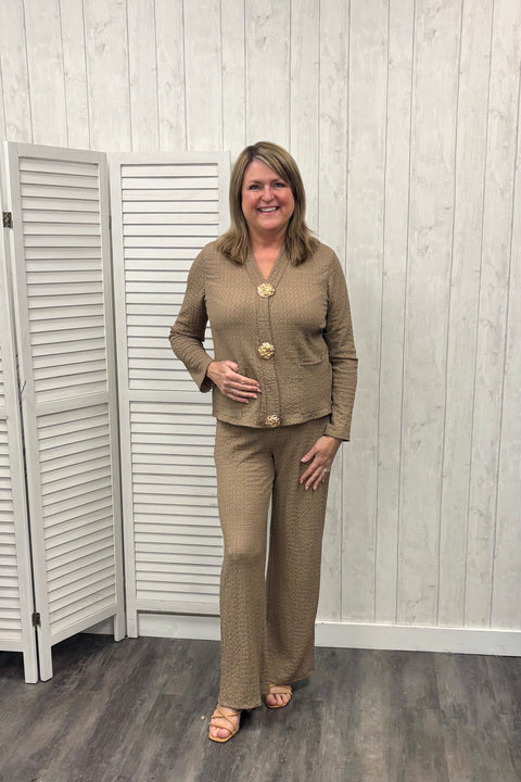 Francesca Statement Button Set