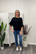 Finley Ruffle Sleeve Knit
