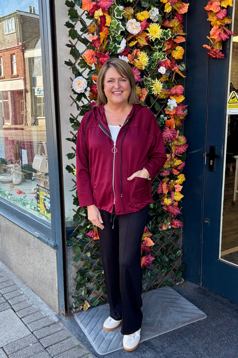 Paula Patch Pocket Hoodie