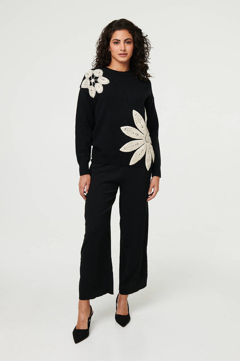 Poppy Crochet Flower Knit