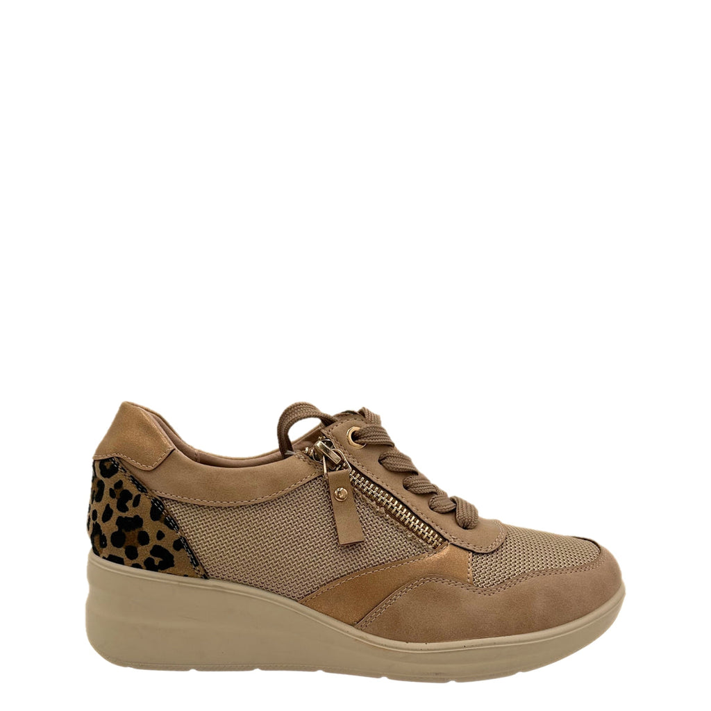 Harley Dressy Wedge Trainers