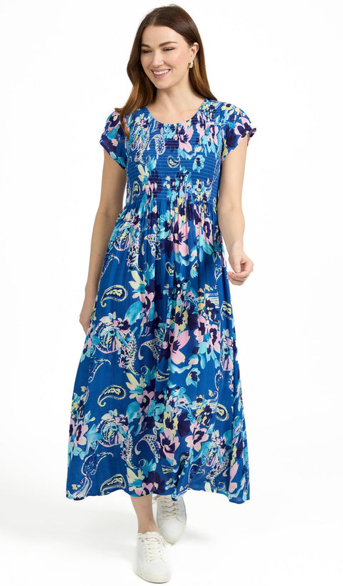 Ryleigh Floral Paisley Print Dress