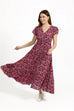 Amara Leaf Print Dress