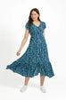 Amara Leaf Print Dress