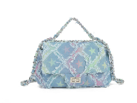 Delia Washed Denim Bag