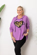 Kara Sequin Love Heart Hoodie