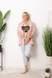 Kara Sequin Love Heart Hoodie