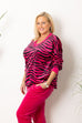 Charlotte Zebra Print Luxe Lounge Suit