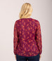 Zuri Notch Neck Floral Shirt