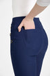 Remy Button Detail Ankle Grazers