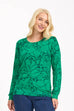 Bella Abstract Floral Knit