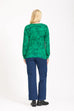Bella Abstract Floral Knit