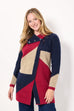 Lilly Colour Block Coatigan