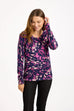 Cassy Abstract Print Knit