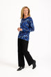 Cassy Abstract Print Knit
