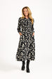 Darcie Leaf Print Dress