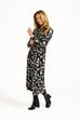 Darcie Leaf Print Dress