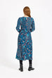Melody Floral Print Shirred Dress