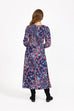 Melody Floral Print Shirred Dress