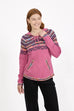 Ada Fairisle Style Knitted Hoodie