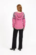 Ada Fairisle Style Knitted Hoodie