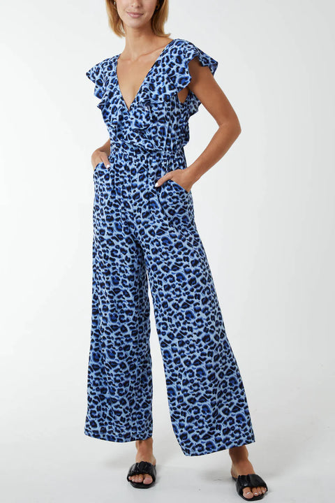 Lorna Leopard Print Jumpsuit